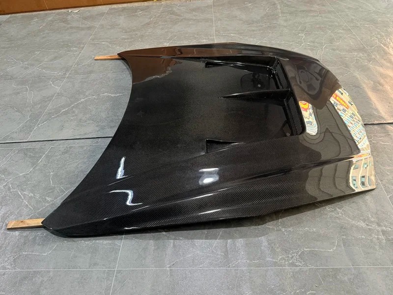 High Quality Carbon Fiber Front Hood Cover for  GTR R35 New Upgrade